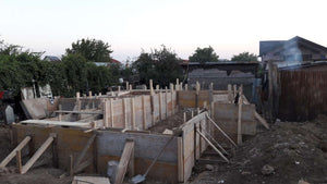 Construction de la fondation pour un projet de maison sur structure métallique thumbnail