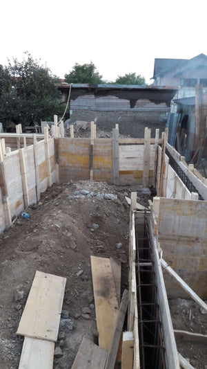 Construction de la fondation pour un projet de maison sur structure métallique thumbnail