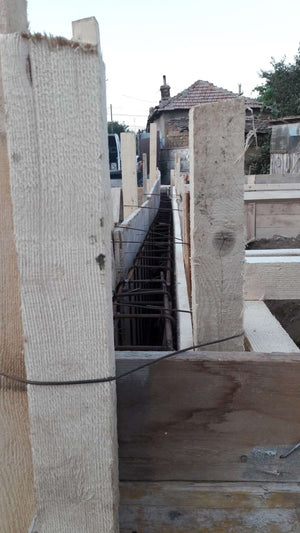 Construction de la fondation pour un projet de maison sur structure métallique thumbnail