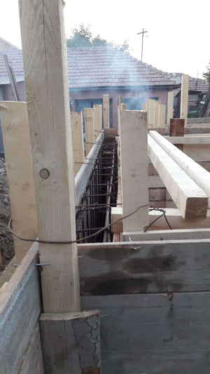 Construction de la fondation pour un projet de maison sur structure métallique thumbnail