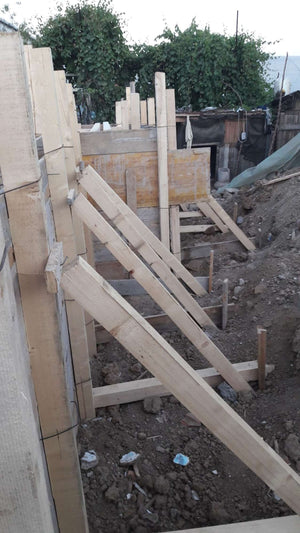 Construction de la fondation pour un projet de maison sur structure métallique thumbnail