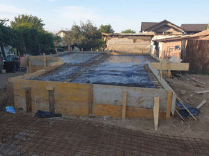 Construction de la fondation pour un projet de maison sur structure métallique thumbnail