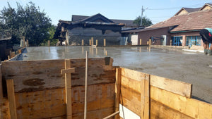 Construction de la fondation pour un projet de maison sur structure métallique thumbnail