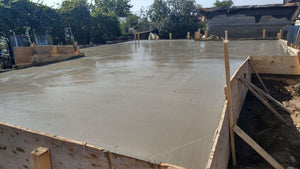 Construction de la fondation pour un projet de maison sur structure métallique thumbnail