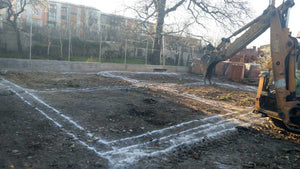 Construction de la fondation pour une maison de plain-pied de 115 mètres carrés, projet clé en main de maison en métal à Craiova thumbnail