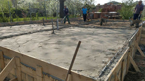 Construction de la fondation pour une maison de plain-pied de 115 mètres carrés, projet clé en main de maison en métal à Craiova thumbnail