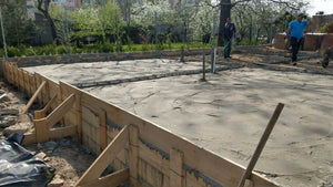 Construction de la fondation pour une maison de plain-pied de 115 mètres carrés, projet clé en main de maison en métal à Craiova thumbnail