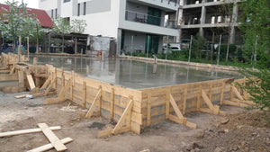 Construction de la fondation pour une maison de plain-pied de 115 mètres carrés, projet clé en main de maison en métal à Craiova thumbnail