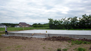 Construction de fondation de 320 mètres carrés pour un projet de maison à Snagov thumbnail