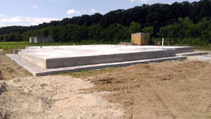 Construction de fondation de 320 mètres carrés pour un projet de maison à Snagov thumbnail