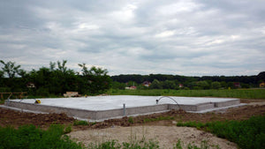 Construction de fondation de 320 mètres carrés pour un projet de maison à Snagov thumbnail