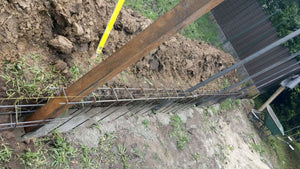 Construction de la base de la fondation pour le modèle de clôture GA06 thumbnail