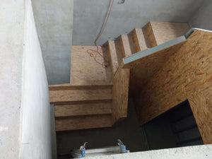 Construction d'un escalier intérieur pour le sous-sol d'une halle métallique
 thumbnail