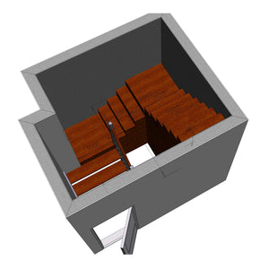 Construction d'un escalier intérieur pour le sous-sol d'une halle métallique
 thumbnail