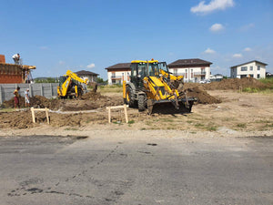 Construction d'une villa de 420 mètres carrés à Ilfov, excavation de la fondation et couche capillaire thumbnail