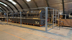 Découpe du projet de maison sur structure métallique et pré-assemblage en usine thumbnail