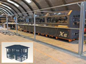 Découpe du projet de maison sur structure métallique et pré-assemblage en usine thumbnail