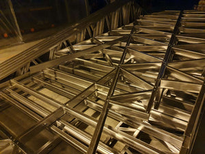 Découpe et pré-assemblage en usine de la maison sur structure métallique de plain-pied de 53 mètres carrés thumbnail