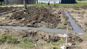 Démolition et coulée de la semelle de fondation pour le projet de maison en métal à Pantelimon thumbnail