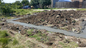 Démolition et coulée de la semelle de fondation pour le projet de maison en métal à Pantelimon thumbnail