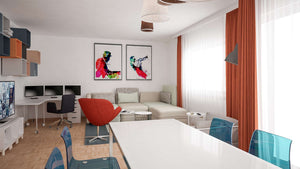 Conception intérieure pour un appartement de 80 mètres carrés à Zurich, en Suisse thumbnail