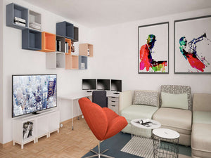 Conception intérieure pour un appartement de 80 mètres carrés à Zurich, en Suisse thumbnail