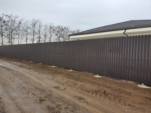 Construction d'une clôture métallique pour une maison de 320 mètres carrés à Snagov thumbnail