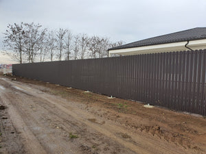Construction d'une clôture métallique pour une maison de 320 mètres carrés à Snagov thumbnail