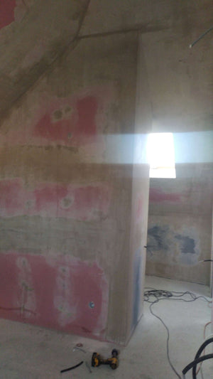 Finalisation des façades et ponçage des murs intérieurs de la maison à Sibiu thumbnail