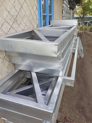 Finalisation de la fondation et transport de la structure métallique pour la maison de 120 mètres carrés à Braila thumbnail