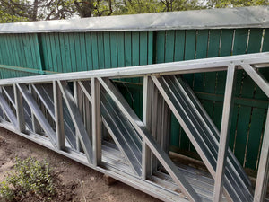 Finalisation de la fondation et transport de la structure métallique pour la maison de 120 mètres carrés à Braila thumbnail