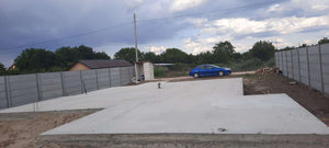 Finalisation de la fondation et transport de la structure métallique pour la maison de 120 mètres carrés à Braila thumbnail