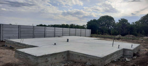 Finalisation de la fondation et transport de la structure métallique pour la maison de 120 mètres carrés à Braila thumbnail