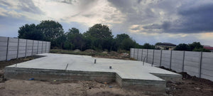 Finalisation de la fondation et transport de la structure métallique pour la maison de 120 mètres carrés à Braila thumbnail