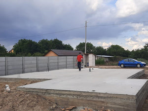 Finalisation de la fondation et transport de la structure métallique pour la maison de 120 mètres carrés à Braila thumbnail