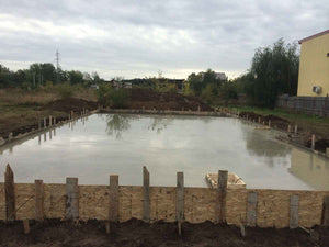 Construction de la fondation pour un projet de maison sur structure métallique de 294 mètres carrés thumbnail