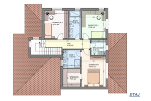 Grande Maison Ossature Métallique Avec Garage 319-111 - plan de l'étage thumbnail