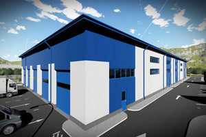 Construction de Hangar en Métal Commercial à Deux Niveaux 09 - image modèle de hangar 2 thumbnail