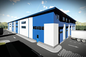 Construction de Hangar en Métal Commercial à Deux Niveaux 09 - image modèle de hangar 3 thumbnail
