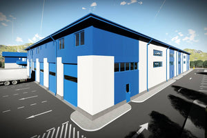 Construction de Hangar en Métal Commercial à Deux Niveaux 09 - image modèle de hangar 4 thumbnail