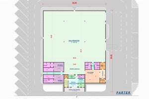 Construction Hangar Métallique Industriel à 3 Niveaux 001 - plan de hangar 1 thumbnail