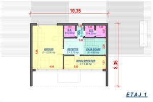 Construction Hangar Métallique Industriel à 3 Niveaux 001 - plan de hangar 2 thumbnail