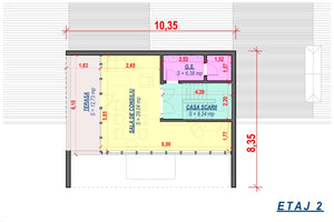 Construction Hangar Métallique Industriel à 3 Niveaux 001 - plan de hangar 3 thumbnail