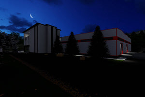 Construction Hangar Métallique Industrielle à 2 Étages 004 - modèle de hangar photo 4 thumbnail