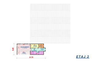 Construction Hangar Métallique Industrielle à 2 Étages 004 - plan de hangar 3 thumbnail