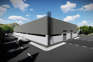Construction de Hangar Métallique sur Trois Niveaux 003 - image modèle de hangar 4 thumbnail