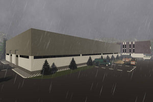 Construction de Hangar Métallique sur Trois Niveaux 003 - image modèle de hangar 5 thumbnail
