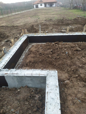 Fondation étanche pour la maison construite à Snagov de 162 mètres carrés thumbnail