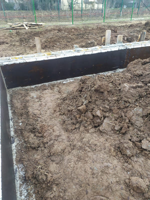 Fondation étanche pour la maison construite à Snagov de 162 mètres carrés thumbnail