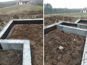 Fondation étanche pour la maison construite à Snagov de 162 mètres carrés thumbnail